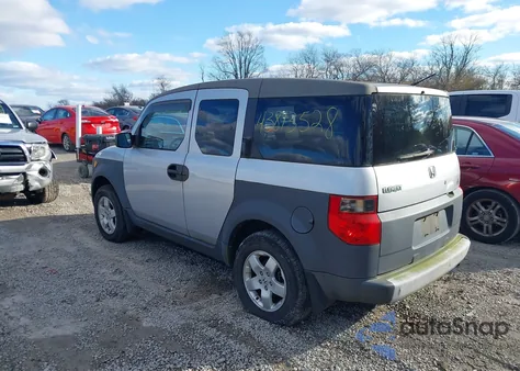 2003 Honda Element Ex from USA, damaged, VIN 5J6YH285X3L032068